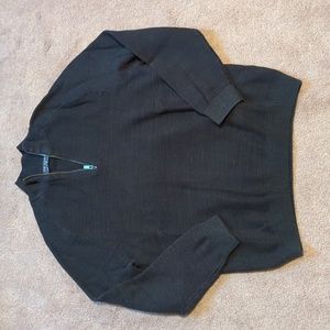 Men's 1/4 zip sweater size large